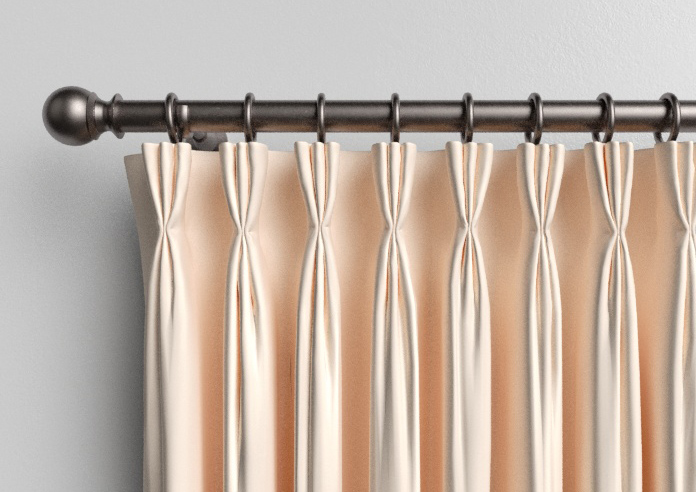Petal & Block Monsoon Mist, Sunset - Made to Measure Curtains - Image 11